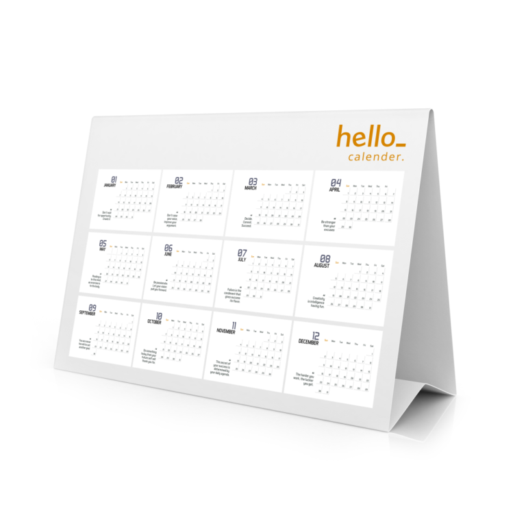 Calendriers chevalets - Imprimerie Bordeaux