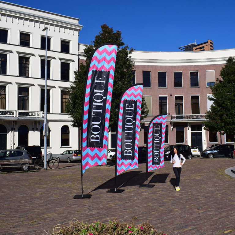 Beach flags - Imprimerie Bordeaux